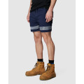 ELWD EWD207_404 - MENS REFLECT ELASTIC LT SHORT NAVY Workwear Shorts