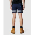 ELWD EWD207_404 - MENS REFLECT ELASTIC LT SHORT NAVY Workwear Shorts