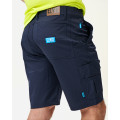 ELWD EWD208_404 - MENS UTILITY LIGHT SHORT NAVY Workwear Shorts