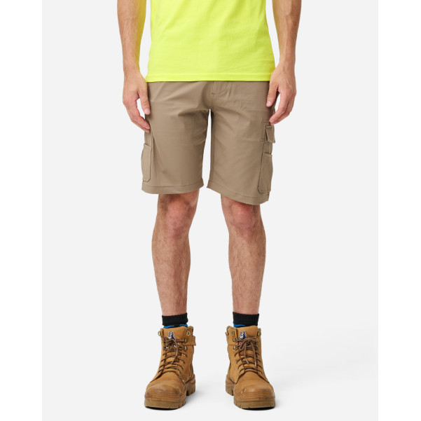 ELWD EWD208_578 - MENS UTILITY LIGHT SHORT STONE Workwear Shorts