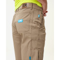 ELWD EWD208_578 - MENS UTILITY LIGHT SHORT STONE Workwear Shorts
