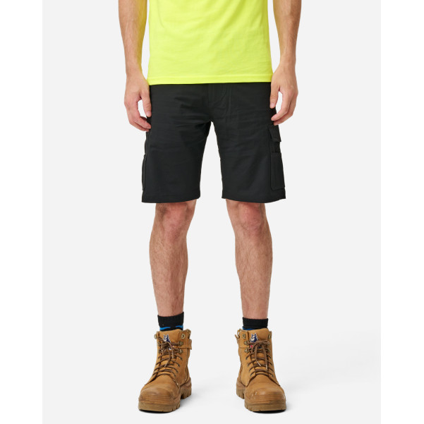 ELWD EWD208_BLK - MENS UTILITY LIGHT SHORT BLACK Workwear Shorts