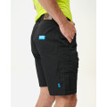 ELWD EWD208_BLK - MENS UTILITY LIGHT SHORT BLACK Workwear Shorts