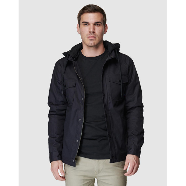 ELWD EWD401_BLK - MENS UTILITY JACKET BLACK Workwear Hoodies/Jackets