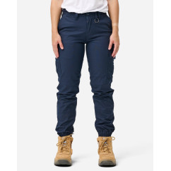 ELWD EWD503_404 - WOMENS CUFFED PANT NAVY Workwear Pants