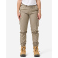 ELWD EWD503_578 - WOMENS CUFFED PANT STONE Workwear Pants