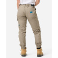 ELWD EWD503_578 - WOMENS CUFFED PANT STONE Workwear Pants