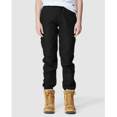 ELWD EWD503_BLK - WOMENS CUFFED PANT BLACK Workwear Pants