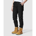 ELWD EWD503_BLK - WOMENS CUFFED PANT BLACK Workwear Pants ELWD EWD503_BLK - WOMENS CUFFED PANT BLACK Workwear Pants