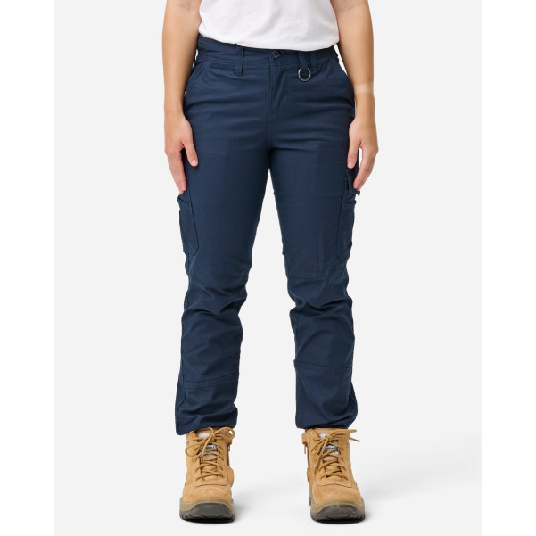 ELWD EWD505_404 - WOMENS SLIM PANT NAVY Workwear Pants