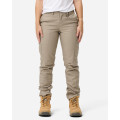 ELWD EWD505_578 - WOMENS SLIM PANT STONE Workwear Pants ELWD EWD505_578 - WOMENS SLIM PANT STONE Workwear Pants