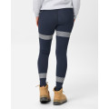 ELWD EWD508_404 - WOMENS REFLECTIVE LEGGING NAVY Women's Workwear ELWD EWD508_404 - WOMENS REFLECTIVE LEGGING NAVY Women's Workwear