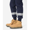 ELWD EWD512_404 - WOMENS REFLECTIVE CUFFED LIGHT PANT NAVY Workwear Pants ELWD EWD512_404 - WOMENS REFLECTIVE CUFFED LIGHT PANT NAVY Workwear Pants