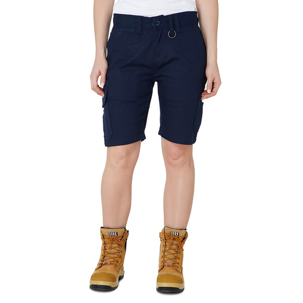 ELWD EWD601_404 - WOMENS UTILITY SHORT NAVY Workwear Shorts