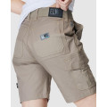 ELWD EWD601_578 - WOMENS UTILITY SHORT STONE Workwear Shorts ELWD EWD601_578 - WOMENS UTILITY SHORT STONE Workwear Shorts