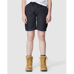 ELWD EWD601_BLK - WOMENS UTILITY SHORT BLACK Workwear Shorts