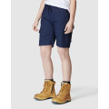 ELWD EWD602_404 - WOMENS ELASTIC UTILITY SHORT NAVY Workwear Shorts