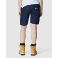 ELWD EWD602_404 - WOMENS ELASTIC UTILITY SHORT NAVY Workwear Shorts