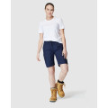 ELWD EWD602_404 - WOMENS ELASTIC UTILITY SHORT NAVY Workwear Shorts