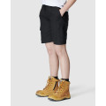 ELWD EWD602_BLK - WOMENS ELASTIC UTILITY SHORT BLACK Workwear Shorts ELWD EWD602_BLK - WOMENS ELASTIC UTILITY SHORT BLACK Workwear Shorts