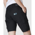 ELWD EWD602_BLK - WOMENS ELASTIC UTILITY SHORT BLACK Workwear Shorts ELWD EWD602_BLK - WOMENS ELASTIC UTILITY SHORT BLACK Workwear Shorts