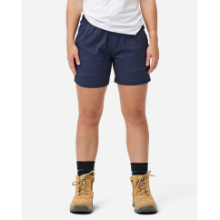 ELWD EWD605_404 - WOMENS ELASTIC LIGHT SHORT NAVY Workwear Shorts