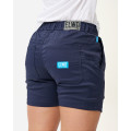 ELWD EWD605_404 - WOMENS ELASTIC LIGHT SHORT NAVY Workwear Shorts