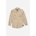 ELWD EWD701_EGJ - WOMENS UTILITY SHIRT LIGHT STONE Workwear Shirts ELWD EWD701_EGJ - WOMENS UTILITY SHIRT LIGHT STONE Workwear Shirts