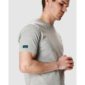 ELWD EWD815_309 - MENS BASIC TEE GREY MARLE ELWD EWD815_309 - MENS BASIC TEE GREY MARLE