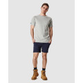 ELWD EWD815_309 - MENS BASIC TEE GREY MARLE ELWD EWD815_309 - MENS BASIC TEE GREY MARLE