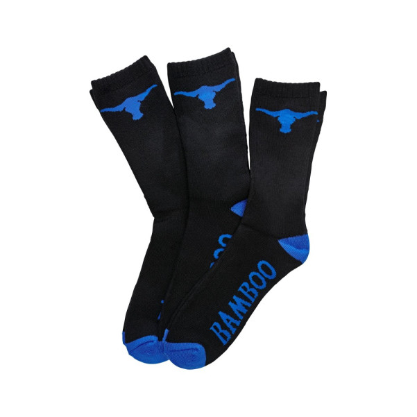 ELWD EWD904_016 - BAMBOO CREW SOCK 3-PACK ASSORTED Workwear Socks
