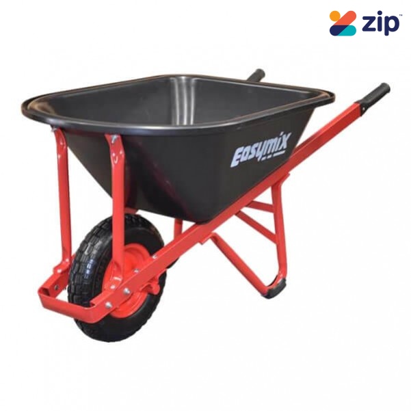 Easymix W300P-HSRWGP - 100L Poly Contractor Wheelbarrow