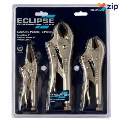 Eclipse EC-LPSET3 - 3 Piece Chrome Molybdenum Locking Piler Set