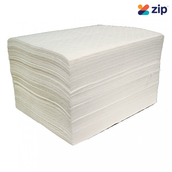Ecospill WP12 - 100 x White Fuel and Oil Absorbent Mats