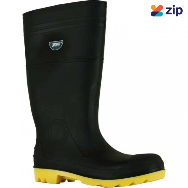Team T-INDBY-8 - Size 8 Steel Toe Cap Gumboots