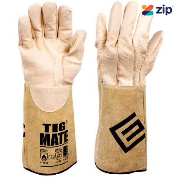 Elliotts TIG16M - TigMate Soft Leather Welding Gloves 380mm Medium XT