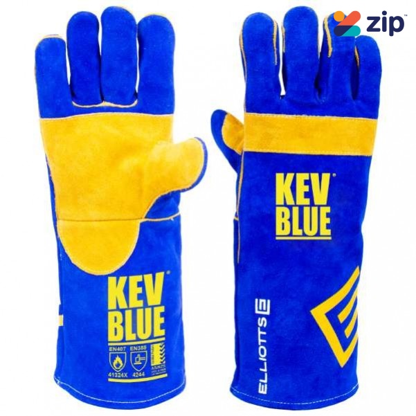 Elliotts 300RKB - The Kevlar Blue 406mm Welding Gloves