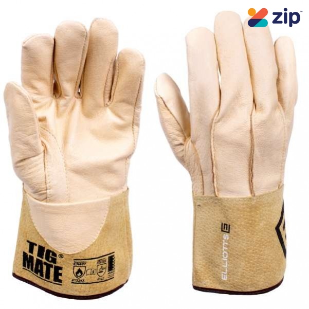 Elliotts TIG11S - TigMate Soft Leather Welding Gloves Small