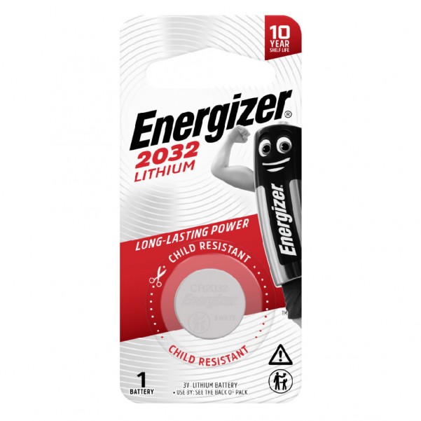 Energizer E303804900 - Energizer CR2032 COINBATTERY 1PK