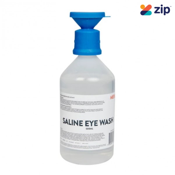 MEDIQ EWS500 - 500ml Eyewash Saline Solution First Aid Kits