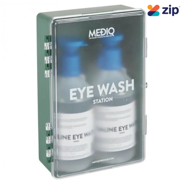 MEDIQ EWSEP - 2 Pack Eye Wash Station First Aid Kits