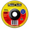 FLEXOVIT 66252841685 - 180 x 3.4 x 22.2mm A30S - A24-30T Metal Cutting Disc 6017834
