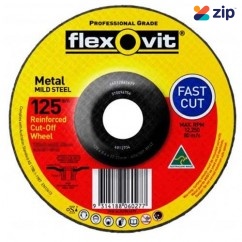 FLEXOVIT 66252841685 - 180 x 3.4 x 22.2mm A30S - A24-30T Metal Cutting Disc 6017834