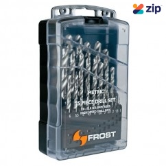 Frost 92260 - 25 Piece Metric HSS Drill Bit Set 