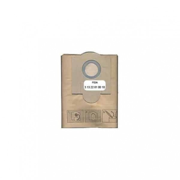 Fein 31322810010- DUSTEX 40L PKT 5 DUST BAG Fein Accessories