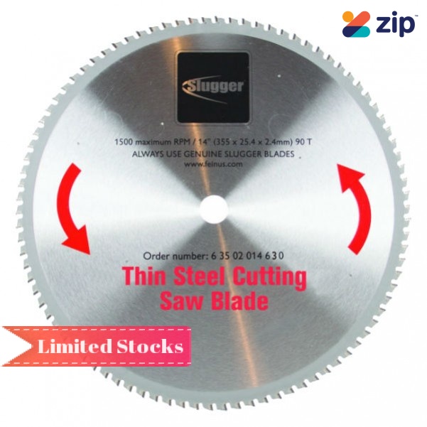 Slugger by Fein 63502014630 - 14” 90 Teeth Thin Saw Blade