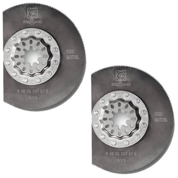 Fein 63502106220 - 85mm StarLock Metal Segmented HSS Saw Blade (Pack of 2) Multi-Tool Blades Fein 63502106220 - 85mm StarLock Metal Segmented HSS Saw Blade (Pack of 2) Multi-Tool Blades