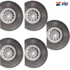 Fein 63502106230 - 85mm StarLock Metal Segmented HSS Saw Blade (Pack of 5)