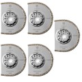 Fein 63502114230 - 75mm StarLock Segmented Diamond-coated Saw Blade (Pack of 5)