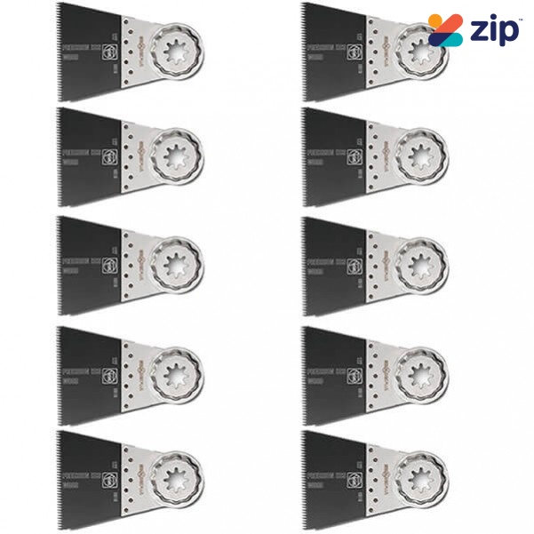 Fein 63502127240 - 65mm Starlock E-Cut Japan Tooth Precision Saw Blade (Pack of 10)